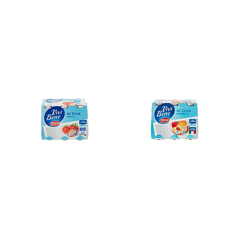 AC drink fragola/multifrutti Vivi Bene Selex