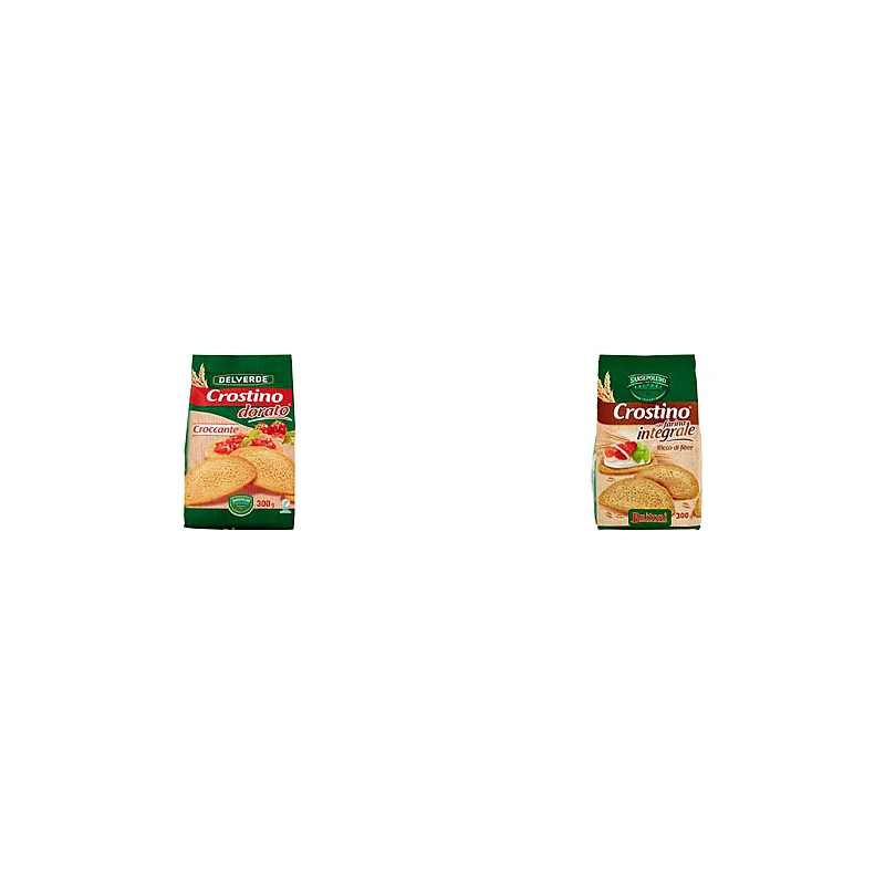 Crostino dorato/ integrale/multicereali Del Verde