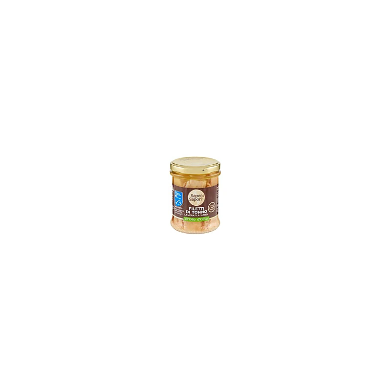 Filetti di tonno all'olio di oliva Saper di Sapori Selex