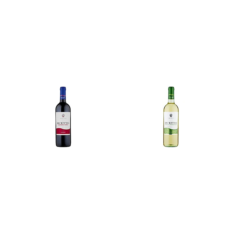 Vino rosso/ bianco Duetto