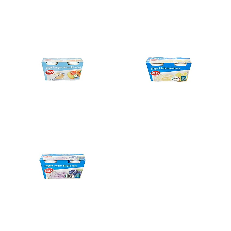 Yogurt intero Selex vari gusti